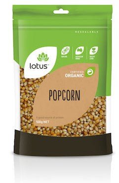 Lotus Popcorn Organic 500g