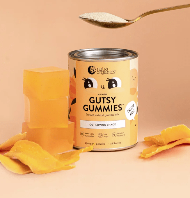 Nutra Organics Gutsy Gummies - Mango