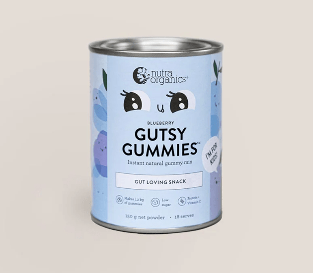 Nutra Organics Gutsy Gummies - Blueberry