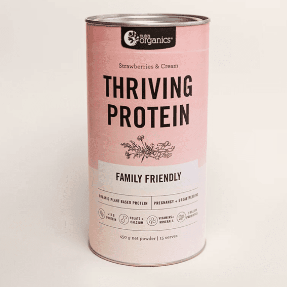 Nutra Organics Thriving Protein - Strawberries & Cream