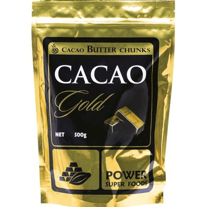 Power Super Foods Raw Organic Cacao Butter 500g