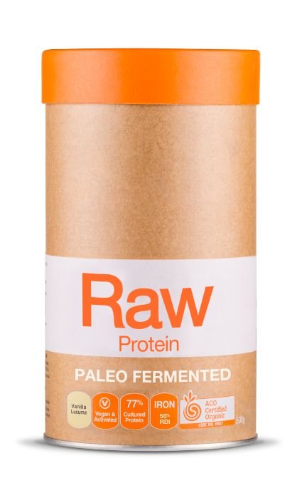 Amazonia Raw Paleo Fermented Protein Vanilla Lucuma 500g