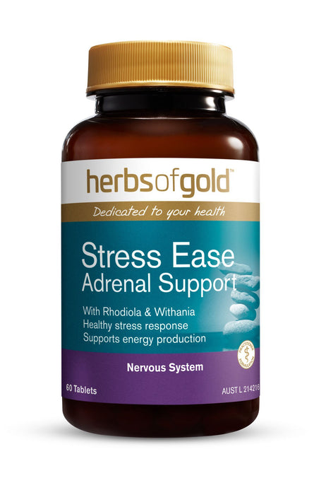 HERBS OF GOLD STRESS-EASE ADRENAL SUPPORT 60T