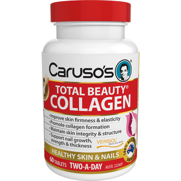 Caruso's Total Beauty Collagen - 60 Tablets