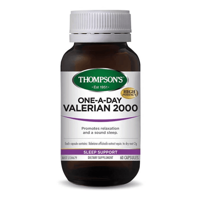 Thompson's One-A-Day Valerian 2000 60 Capsules