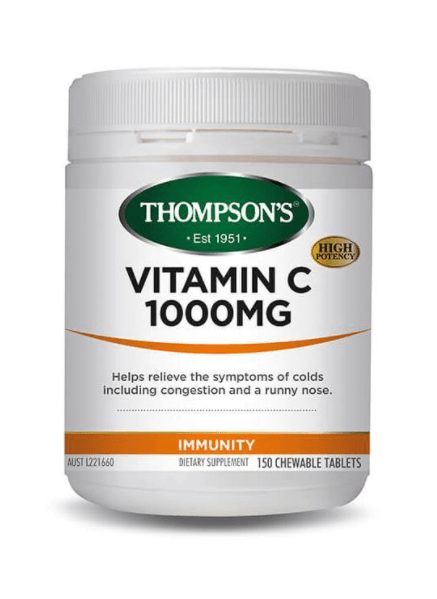 Thompson's Vitamin C 1000 150 Chewable Tablets