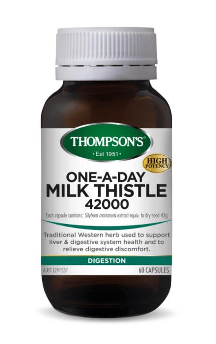 Thompson's One-A-Day Milk Thistle 4200 High Potency 60C