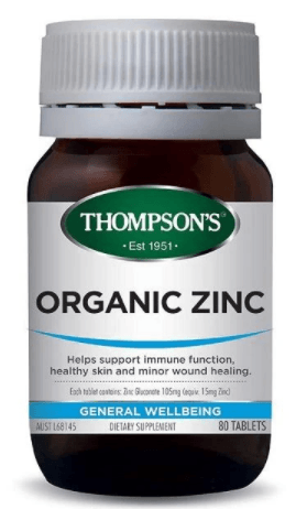Thompson's Organic Zinc 80T