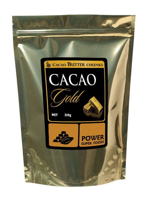 Power Super Foods Raw Organic Cacao Butter 250g