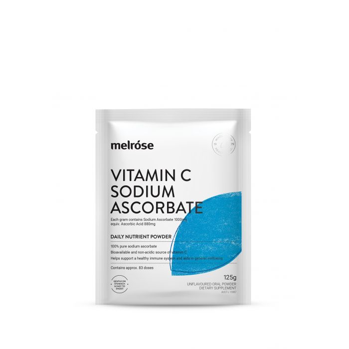 Melrose Vitamin C Sodium Ascorbate Powder 125g