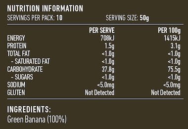 Lotus Banana Flour Green 500g