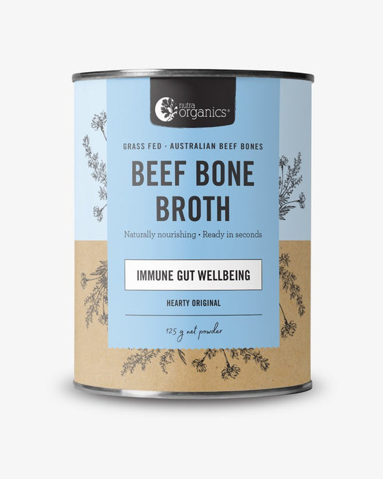 Nutra Organics - Beef Bone Broth Hearty Original 125g