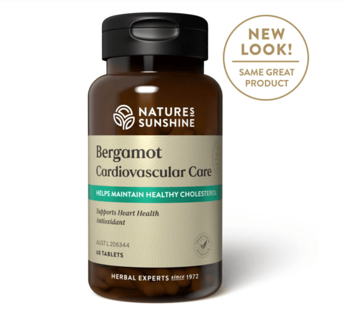 Nature's Sunshine Bergamot Cardiovascular Care - 60 Tablets