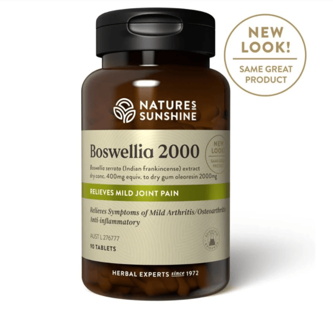 Nature's Sunshine Boswellia 2000 - 60 Tablets