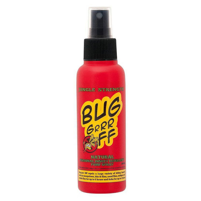 BugGrrr Off Natural Insect Repellent Jungle Strength Pump Spray 100mL