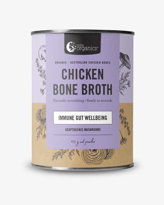 Nutra Organics - Chicken Bone Broth Adaptogenic Mushroom 125g