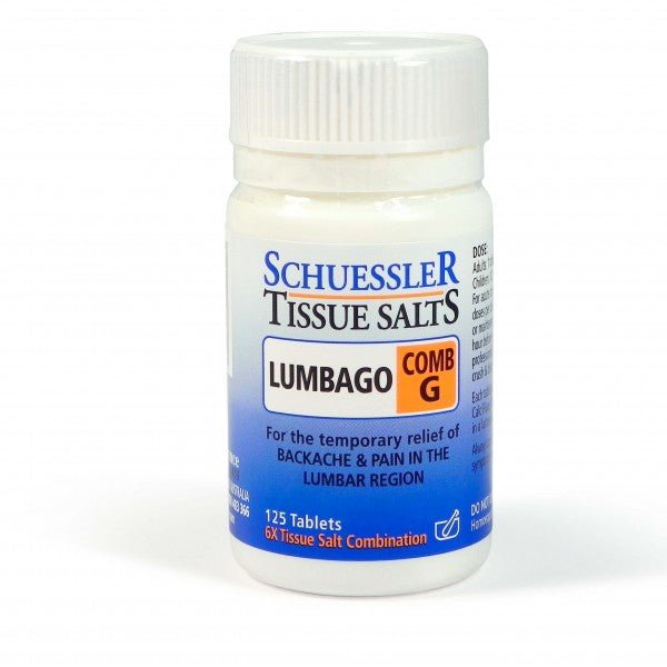 Schuessler Tissue Salts Comb G