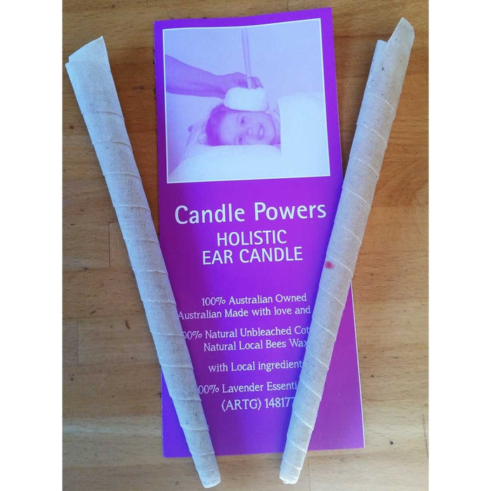 Candle Powers Holistic Ear Candle 2pk