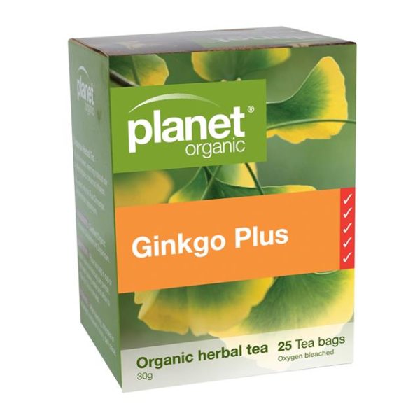 Planet Organic Ginkgo Plus Tea