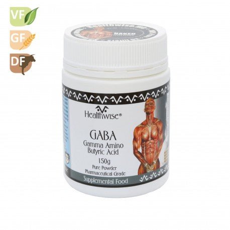 Healthwise - GABA: Gamma Amino Butyric Acid 150g