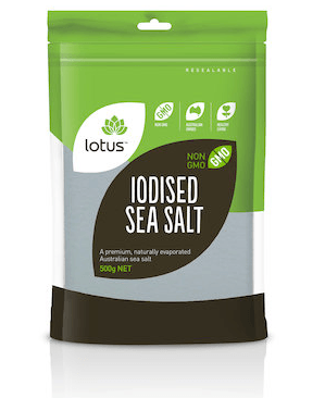 Lotus Sea Salt Iodised 500g