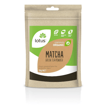 Lotus Matcha Powder Organic 70g