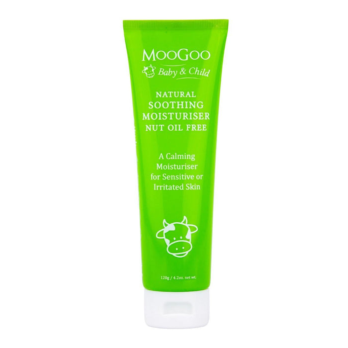 MooGoo Natural Soothing Moisturiser Nut Oil Free 120g