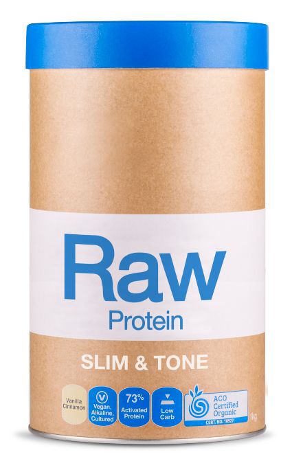 Amazonia Raw Slim & Tone Protein Vanilla Cinnamon 1kg