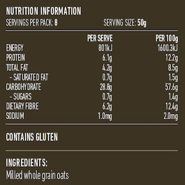 Lotus Oatmeal Fine 400g