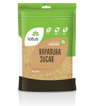 Lotus Sugar Rapadura Organic 500g