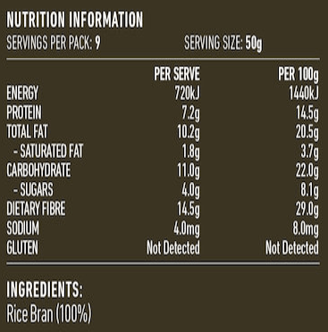 Lotus Rice Bran Fine 450g