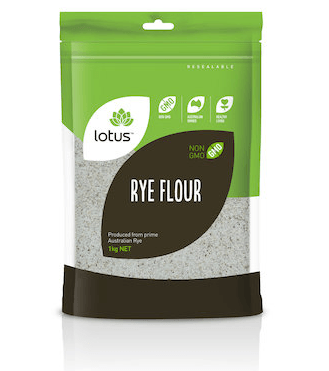 Lotus Rye Flour Organic 1kg