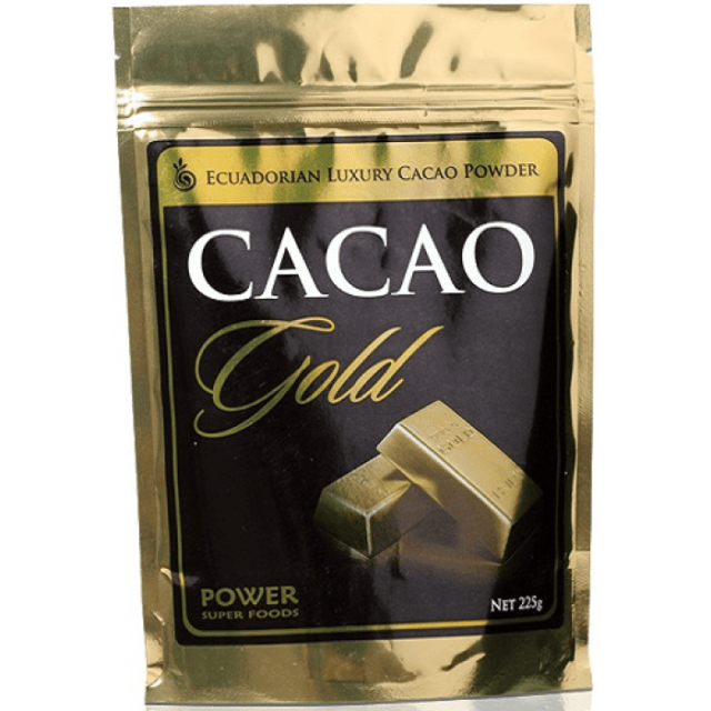 Power Super Foods Luxury Organic Cacao GOLD 225g