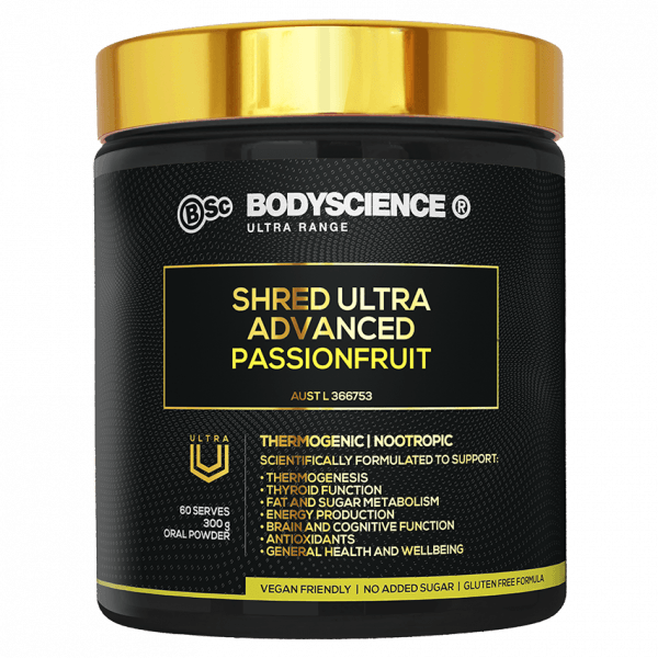 Body Science Shred Ultra Advanced Passionfruit 300g