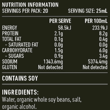 Lotus Tamari Organic 500mL