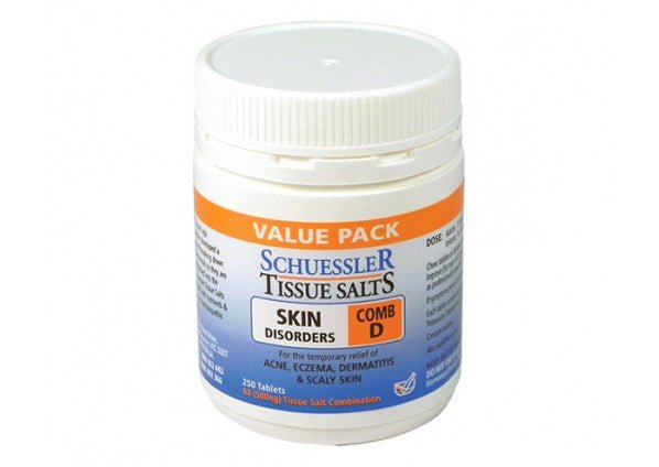 Schuessler Tissue Salts Comb D 250 Tablets
