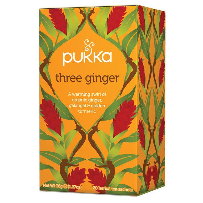 Pukka Organic Tea Three Ginger