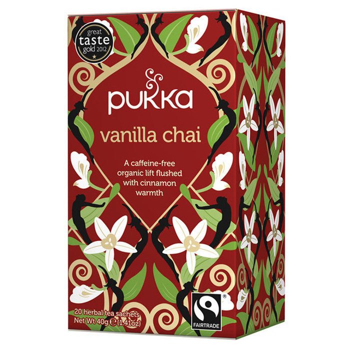 Pukka Organic Tea Vanilla Chai
