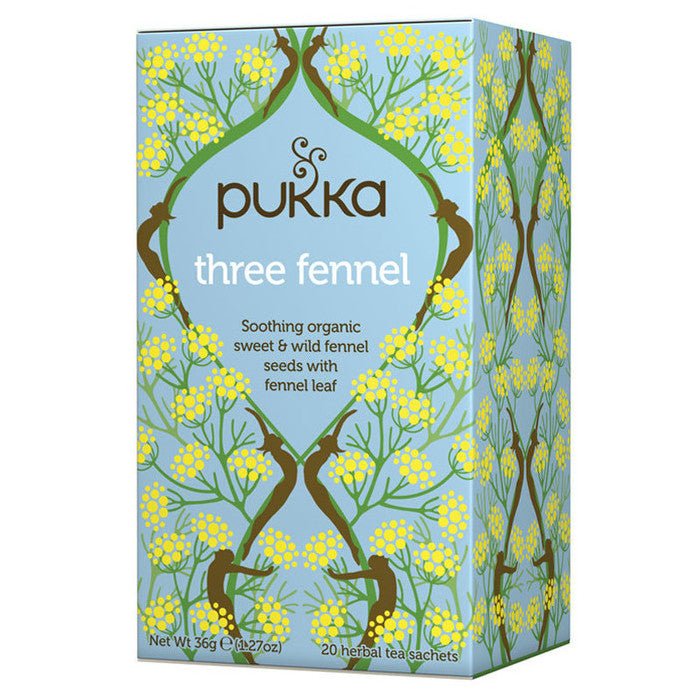 Pukka Organic Tea Three Fennel