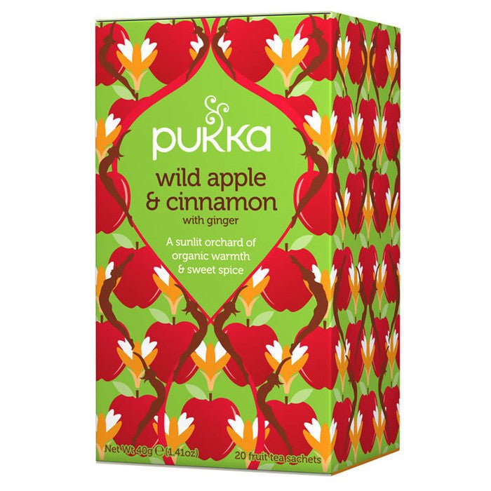 Pukka Organic Tea Wild Apple & Cinnamon