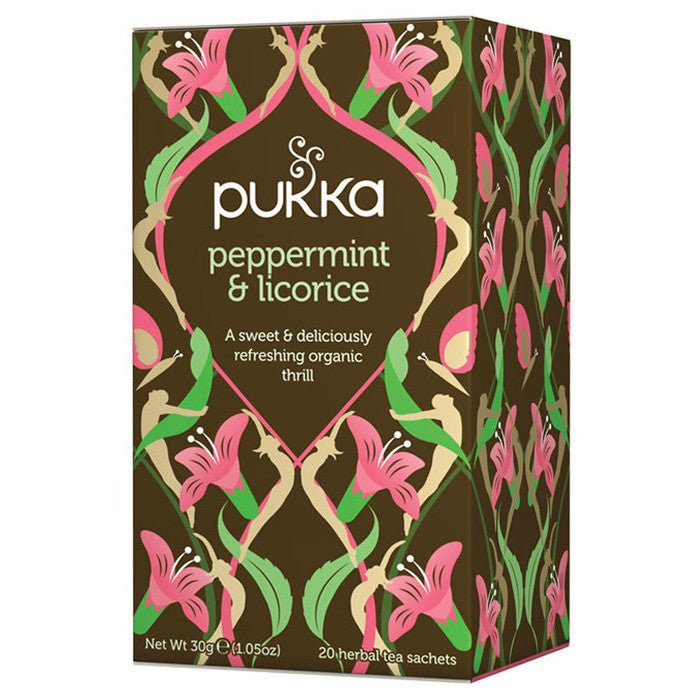 Pukka Organic Tea Peppermint & Licorice