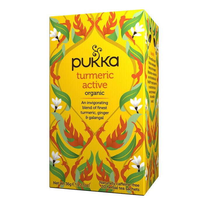Pukka Organic Tea Turmeric Active