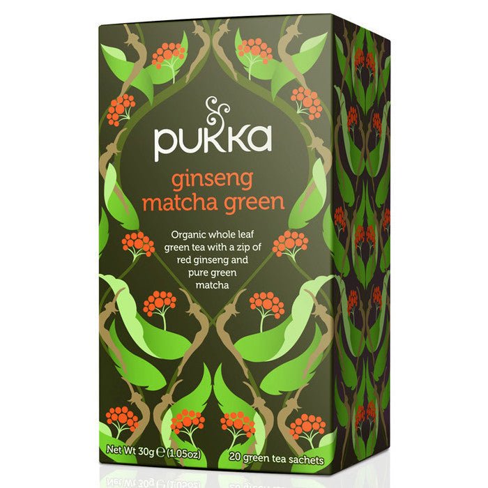 Pukka Organic Tea Ginseng Matcha Green