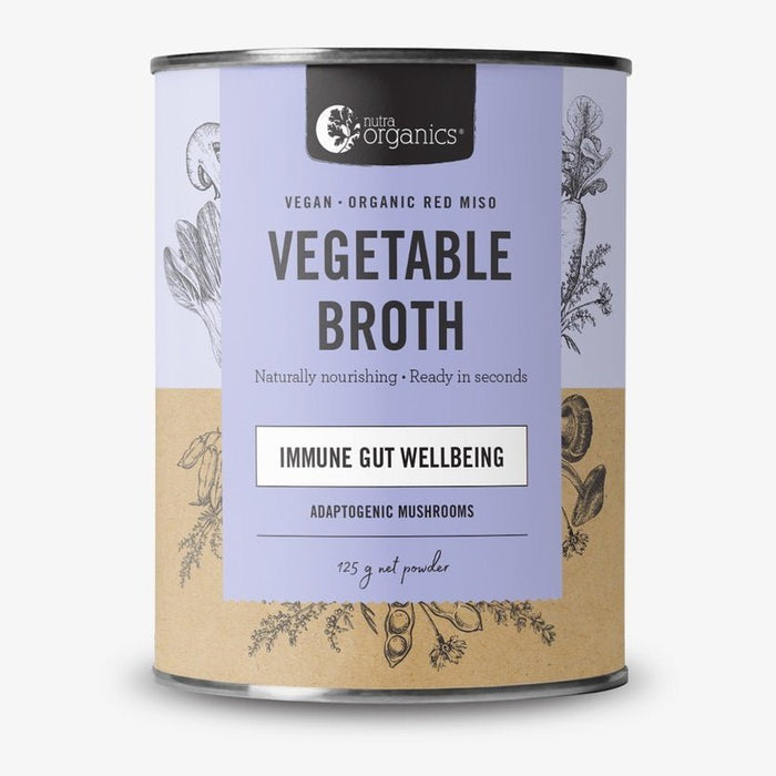 Nutra Organics - Vegetable Broth Mushroom Veggie 125g