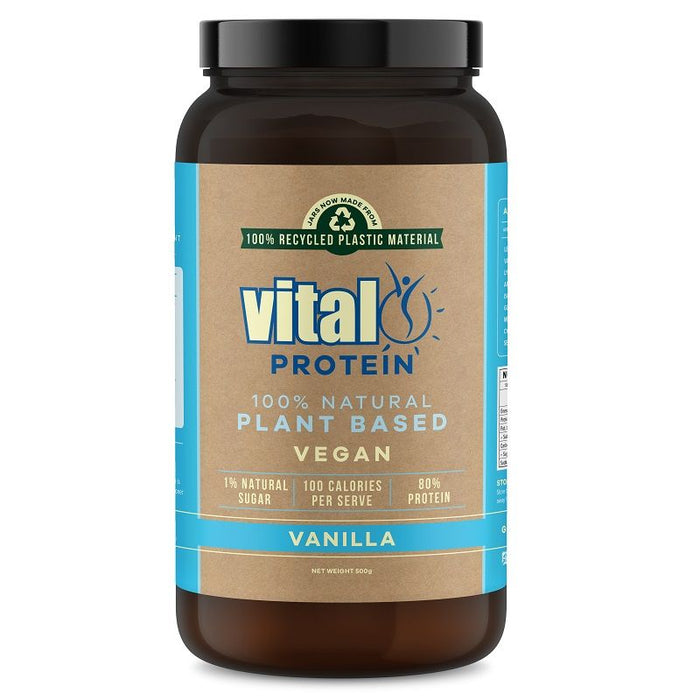 Vital Plant Based Protein Vanilla 500g