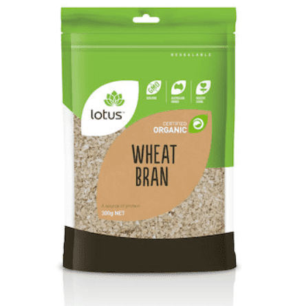 Lotus Wheat Bran Organic 300g