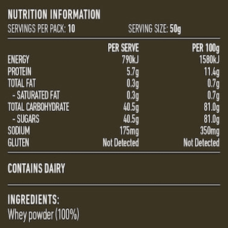 Lotus Whey Powder 500g